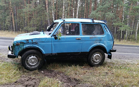 В Клепиковском районе перевернулась «Нива»