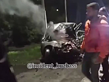 Молодой кемеровчанин без прав погиб в ночном ДТП