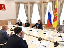 Игорь Руденя и Сергей Бачин обсудили развитие проекта "Волжское море"