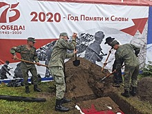 В Кабардино-Балкарии перезахоронили останки красноармейцев, погибших в боях за Эльбрус