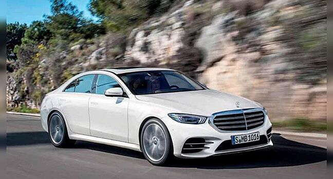 Новый Mercedes S-Class может поворачивать задние колеса