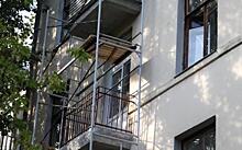 Балконы отремонтировали в доме на Зарайской улице