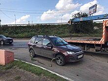 Автомобиль красноярца арестовали за миллионный долг по алиментам
